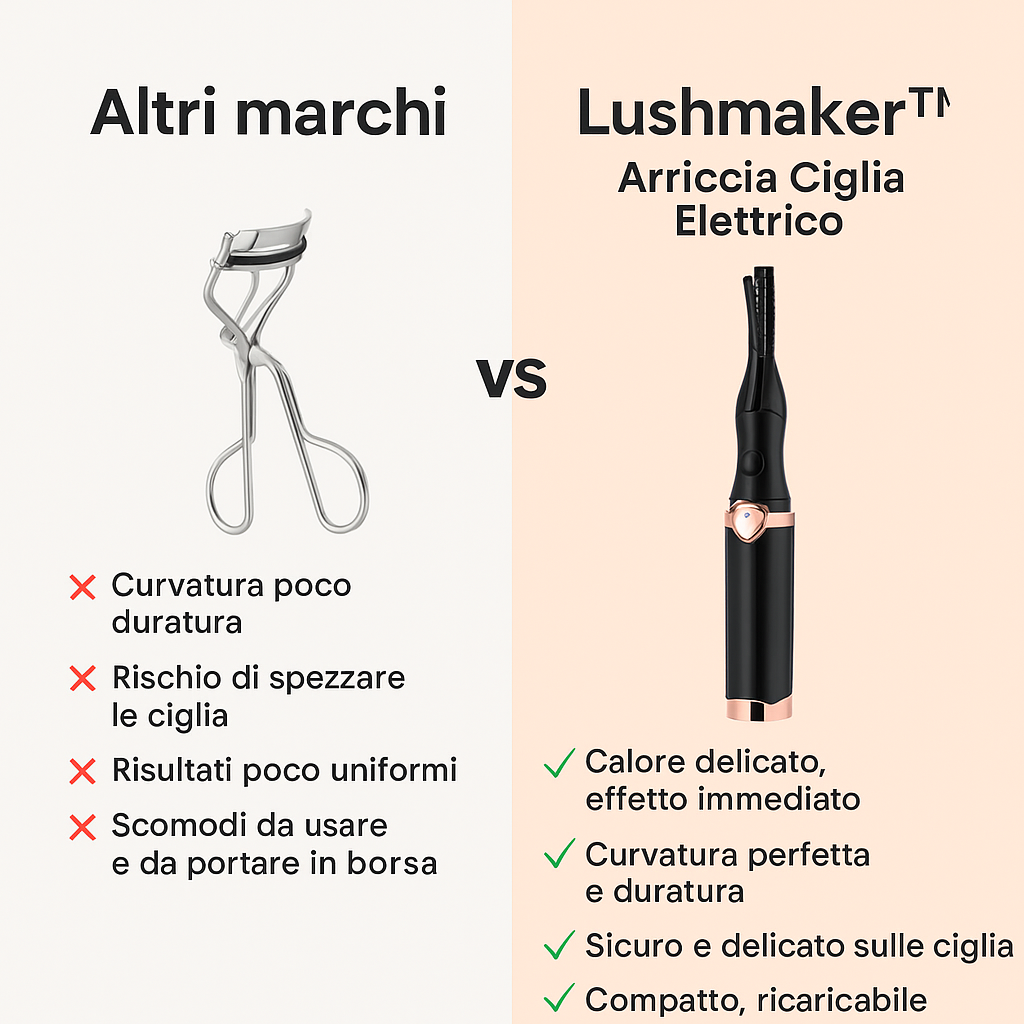 Lushmaker™- arriccia ciglia elettrico LYVA
